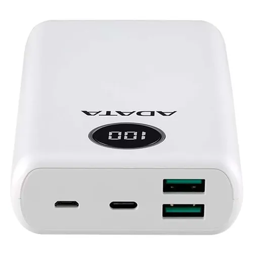 پاوربانک 20000 میلیآمپر ای دیتا 18 وات مدل Adata P20000QCD - همت الکترونیک