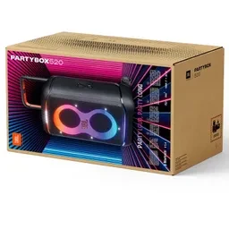 اسپیکر بلوتوثی قابل حمل جی بی ال 400 وات مدل JBL PartyBox 520 - همت الکترونیک