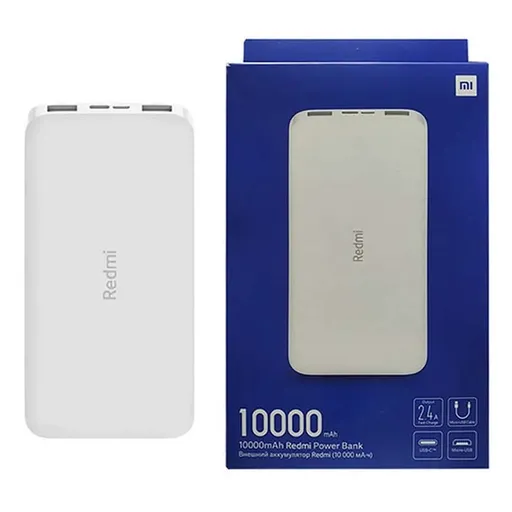 پاوربانک 10000 میلی آمپر شیائومی 10 وات مدل Redmi PB100LZM - همت الکترونیک