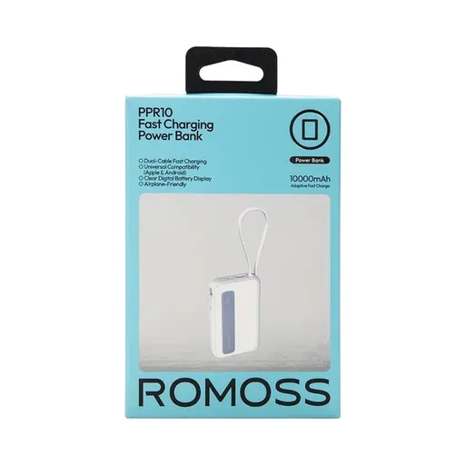 پاوربانک 10000 میلی آمپر روموس 22.5 وات مدل Romoss PPR10-152 - همت الکترونیک