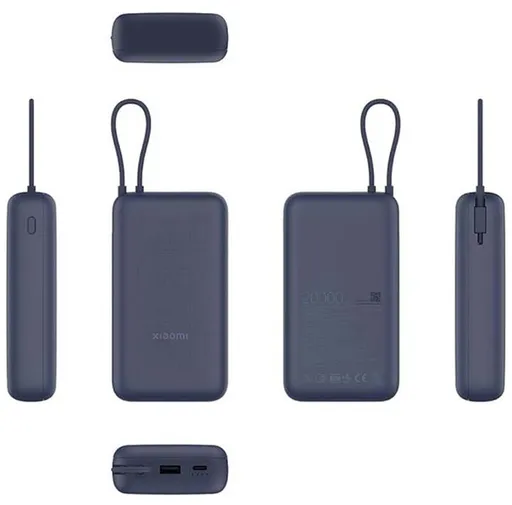 پاوربانک شیائومی 20000 میلی آمپر 33 وات مدل Xiaomi Power Bank PB2030MI - همت الکترونیک