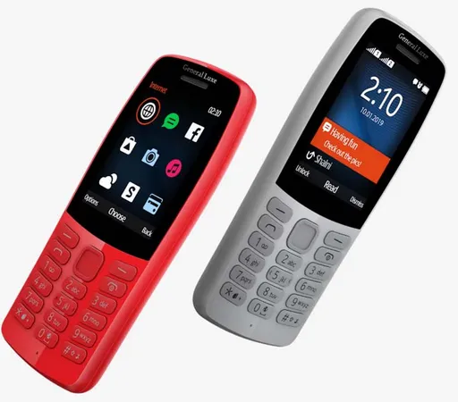 گوشی موبایل جنرال لوکس مدل 210 دو سیم کارت + بیمه - همت الکترونیک