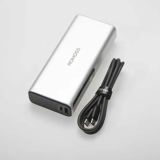 پاوربانک 20000 میلی آمپر روموس 130 وات مدل Romoss PPU20-128 - همت الکترونیک