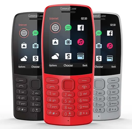 گوشی موبایل جنرال لوکس مدل 210 دو سیم کارت + بیمه - همت الکترونیک