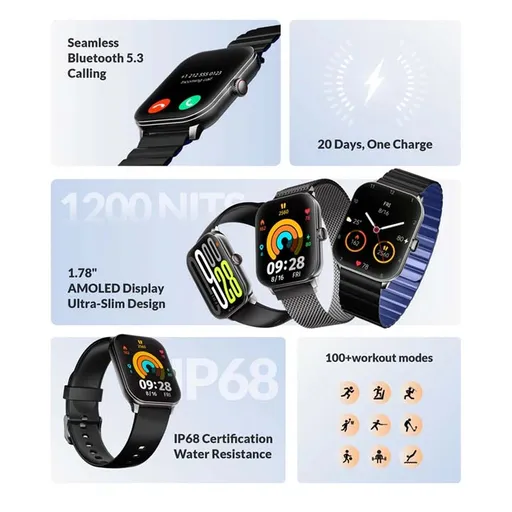 ساعت هوشمند گلوریمی مدل Glorimi GC Slim - همت الکترونیک