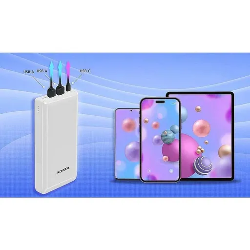 پاوربانک 20000 میلی آمپر ای دیتا 15 وات مدل Adata C20 - همت الکترونیک