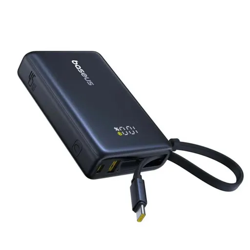 پاوربانک باسئوس 10000 میلی آمپر 45 وات مدل Baseus PicoGo Digital Display Power Bank - همت الکترونیک