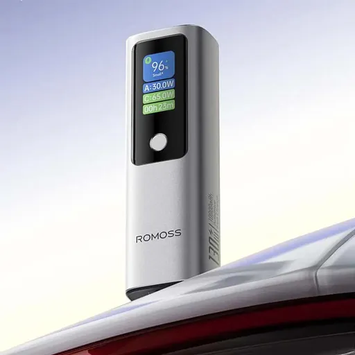 پاوربانک 10000 میلی آمپر روموس 130 وات مدل Romoss PPU10-128 - همت الکترونیک