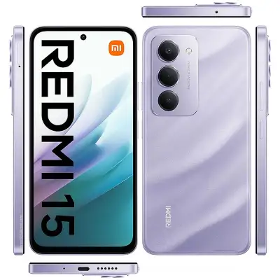 گوشی موبایل شیائومی مدل Redmi 15 4G دو سیم کارت ظرفیت 256 گیگابایت و رم 8 گیگابایت - همت الکترونیک