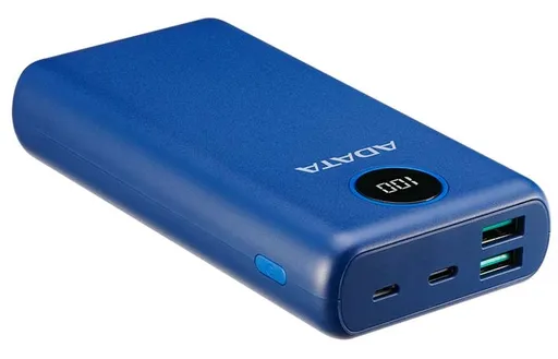 پاوربانک 20000 میلیآمپر ای دیتا 18 وات مدل Adata P20000QCD - همت الکترونیک