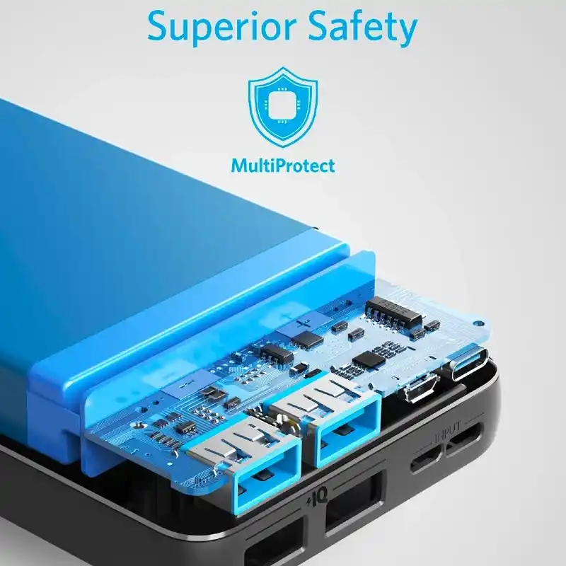 پاور بانک انکر مدل PowerCore Essential A1268 ظرفیت 20000 میلی آمپر ساعت - همت الکترونیک